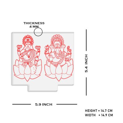 Lakshmi Ji And Ganesh Ji Night Lamp